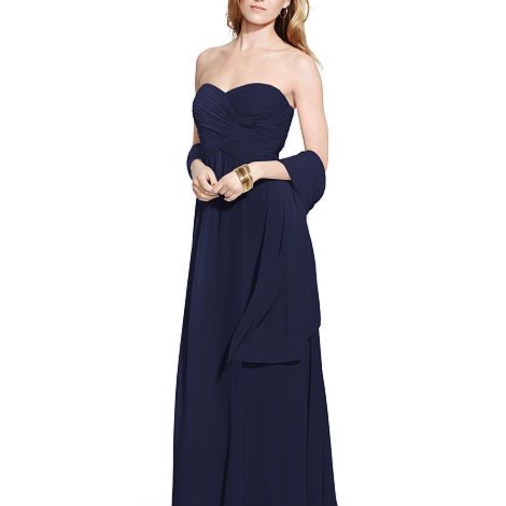 Ralph Lauren Georgette Formal Dress